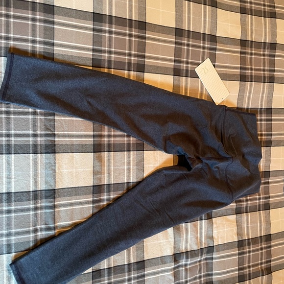 Lululemon Wunder Under Crop *Cotton (Roll Down)
Heathered Cadet Blue - Picture 6 of 7